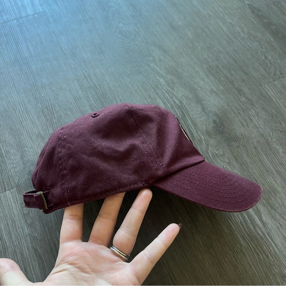 Forty Seven Brand Harvard Crimson Hat Cap Clean Up Adjustable Men's One Size - Picture 4 of 8